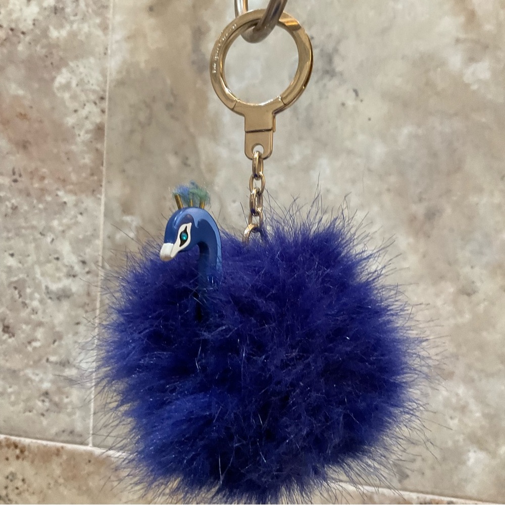 Kate Spade Peacocks 🦚Keychain/ Fob